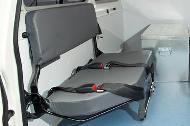 Land Cruiser 78 Hardtop ambulance two seater attendant seat